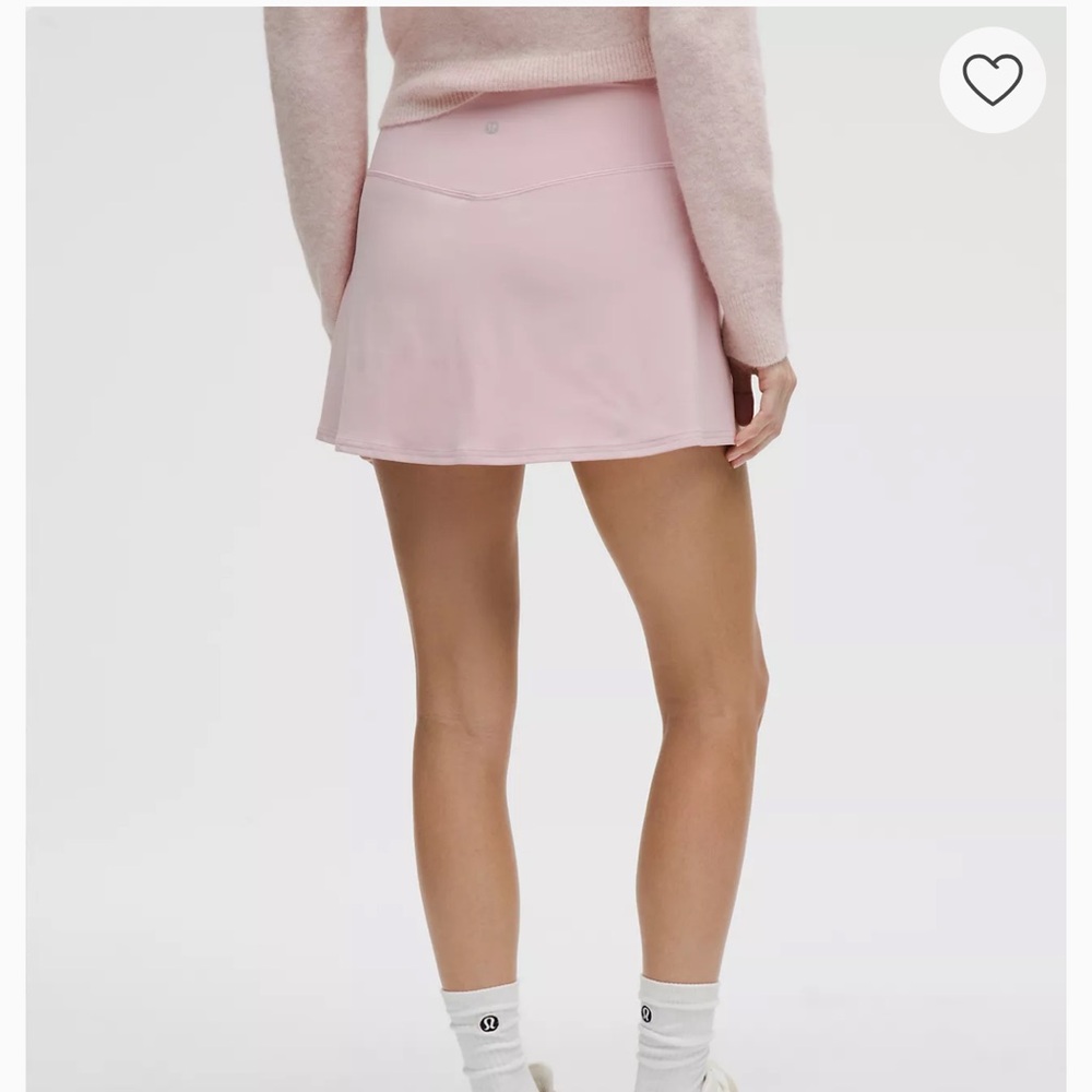Lululemon Athletica Soft Pink Mini Skirt